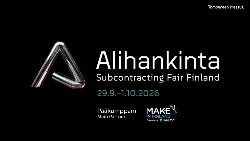 MAKE in Finland Subcontracting Fair 2026 Main Partner